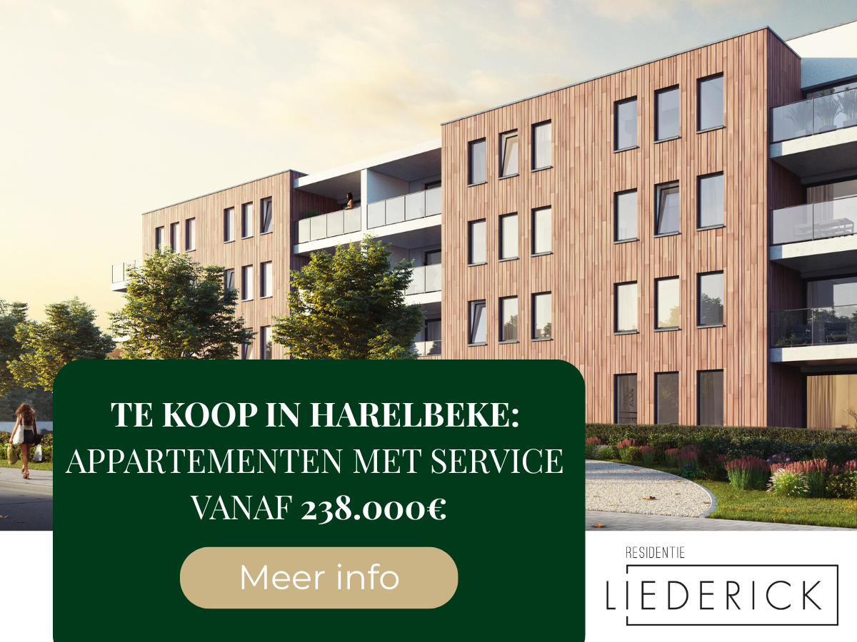 Serviceflats te koop in Harelbeke