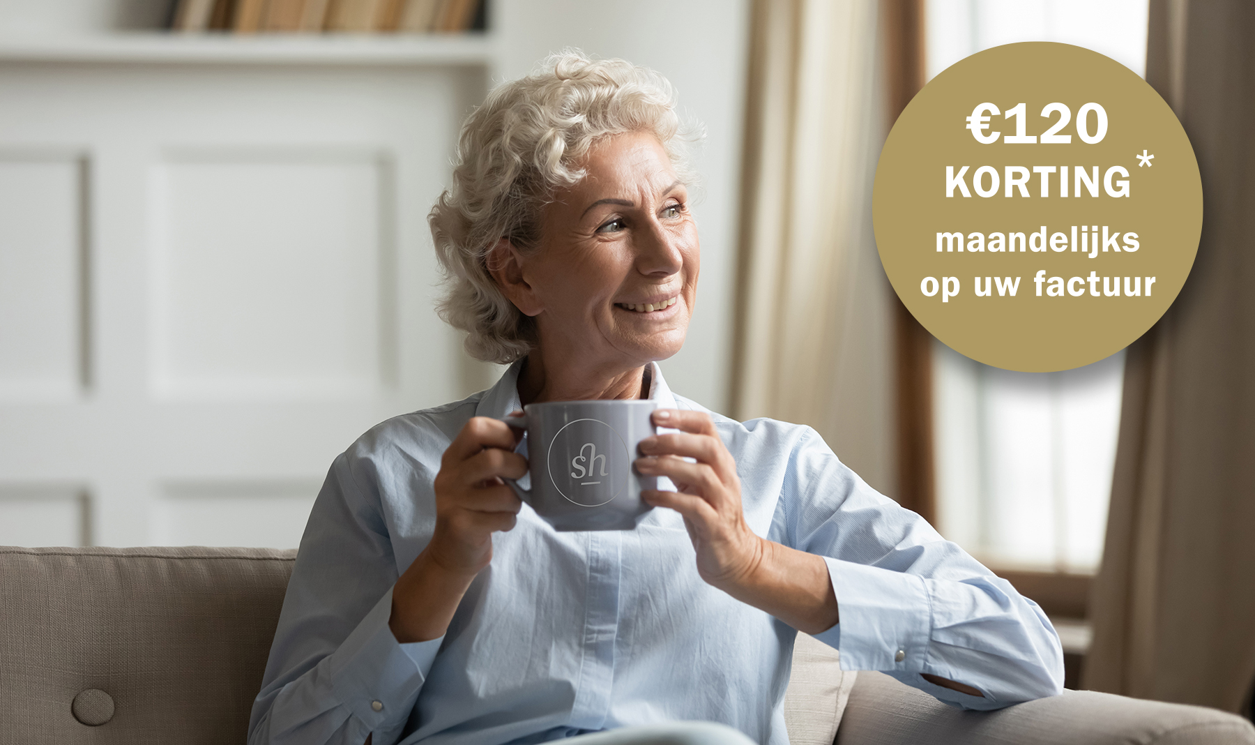 korting energiefactuur bij senior homes op assistentiewoningen