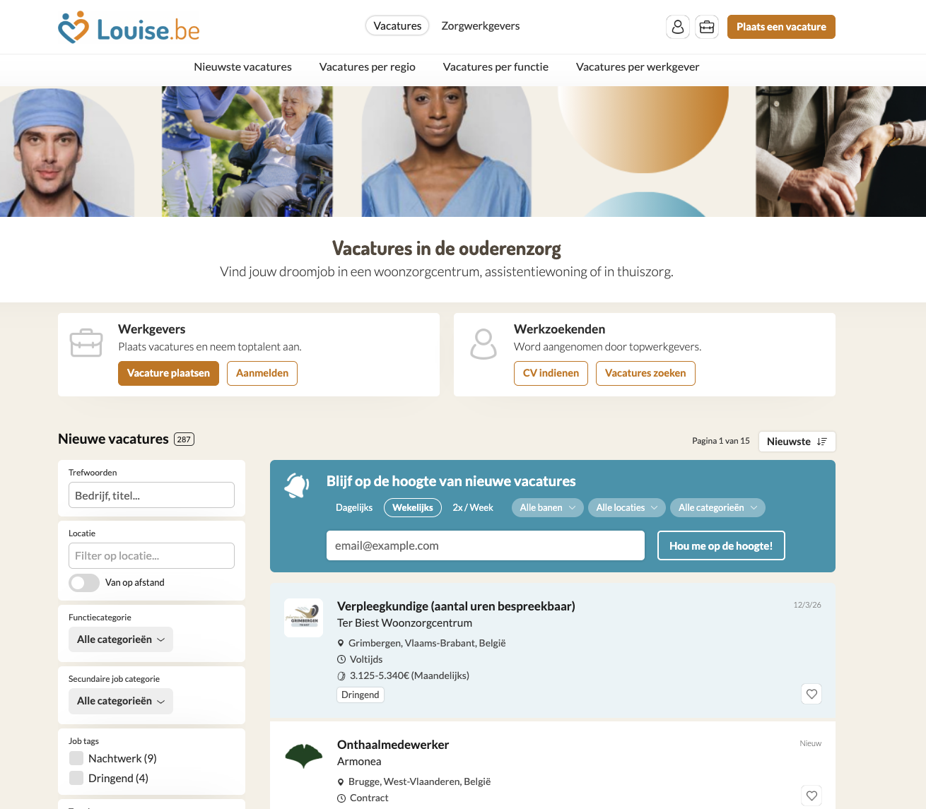 Louise.be - Jobs in de Ouderenzorg