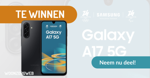 Wedstrijd Samsung A17 Woonzorgweb