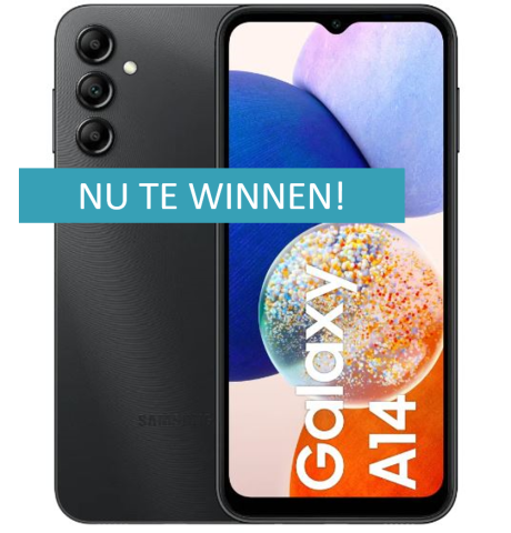 win nu een samsung galaxy smartphone op woonzorgweb