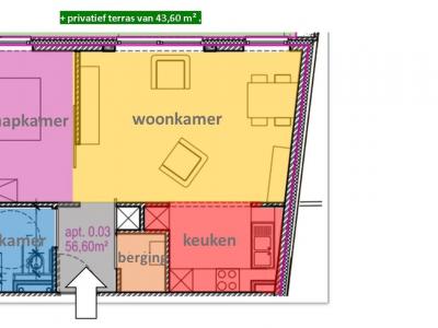Flat Te Koop - Residentie Twee Molens