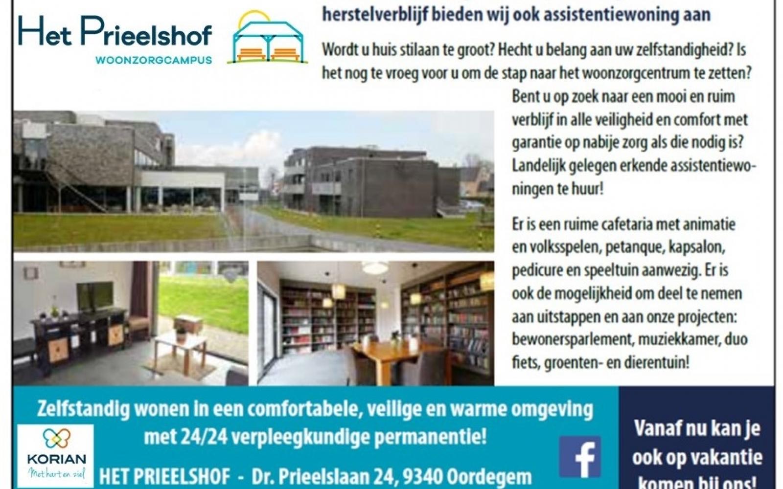 Het Prieelshof Assistentiewoningen