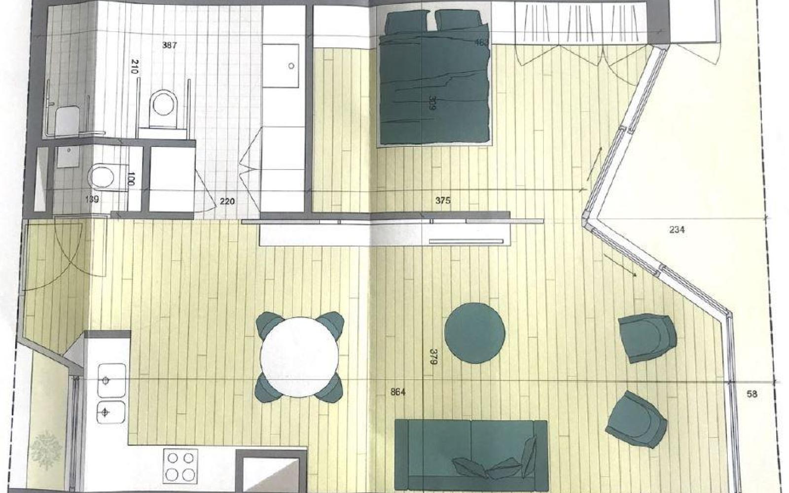 Beukenhof Oostduinkerke A. Boudrystraat 10  app 1.08