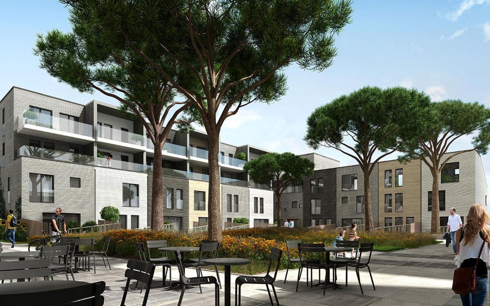 Service flat Senior city O'Sea Oostende ( 61m² , terras 7m²)