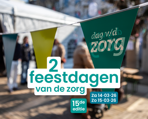 Save the date: Dag van de Zorg 2026 op 14 en 15 maart