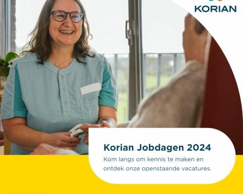 Kom naar de JOBdagen 2024 van Korian!