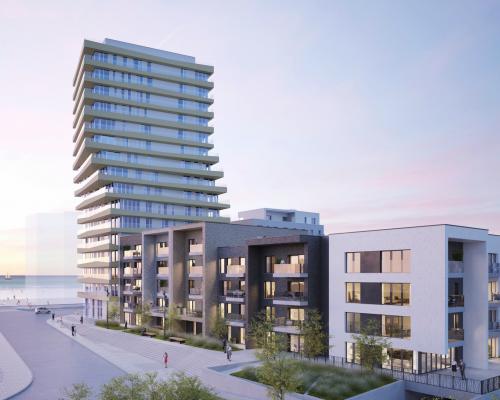 Service flat Senior city O'Sea Oostende ( 61m² , terras 7m²)